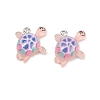 Transparent Resin Pendants RESI-F058-01A-1
