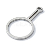 Non-Tarnish 304 Stainless Steel Pendants STAS-C097-20P-2