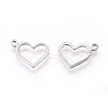 Tarnish Resistant 304 Stainless Steel Open Charms LS-X-STAS-F187-03P-1