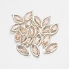 Silver Color Plated Brass Glass Pendants LS-GLAA-J071-05S-1