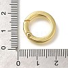 Rack Plating Ring Brass Spring Gate Rings KK-Z086-54G-05-3