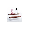 2-Tier Transparent Acrylic Model Toy Assembled Holder ODIS-WH0329-65A-7