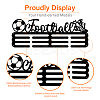 Sports Theme Iron Medal Hanger Holder Display Wall Rack ODIS-WH0021-451-5