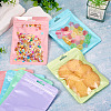 25Pcs 5 Colors Rectangle Plastic Yin-Yang Resealable Packaging Bags ABAG-TA0001-27B-7
