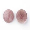 Natural Strawberry Quartz Gemstone Cabochons G-T020-13x18mm-28-2