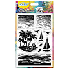 PVC Plastic Clear Stamps DIY-WH0618-0241-8