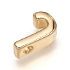 Brass Charms X-ZIRC-I037-01J-G-2