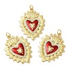 Rack Plating Brass Pendants X-KK-C030-05G-3