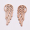 Unfinished Wood Filigree Joiners Links WOOD-WH0099-10B-2
