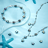 20Pcs Natural Paua Shell Beads Strands BSHE-GA0001-02-4