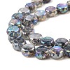 Imitation Jade Glass Beads Strands GLAA-P058-05A-06-3