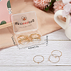 20Pcs Brass Hoop Earrings Findings KK-BBC0001-89A-7