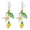 Handmade Glass Seed Beaded Dangle Earrings EJEW-MZ00477-2