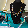 2 Strands Electroplate Transparent Glass Faceted Teardrop Beads Strand EGLA-TA0001-36A-8