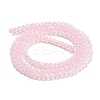 Baking Paint Transparent Glass Beads Strands DGLA-A034-J2mm-B04-3