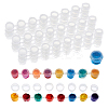 Plastic Empty Paint Cups with Lids DIY-PH0027-11-1