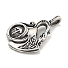 316 Surgical Stainless Steel Pendants STAS-E212-165AS-2