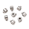 304 Stainless Steel Crimp Beads STAS-A151-04P-1