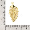 Brass Micro Pave Cubic Zirconia Pendants KK-C072-28A-G-3