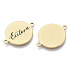 201 Stainless Steel Enamel Links connectors STAS-S079-144E-2