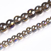 Electroplate Transparent Glass Beads Strands LS-GLAA-T032-T6mm-AB02-4