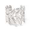 Non-Tarnish 201 Stainless Steel Open Cuff Ring RJEW-E063-53P-2