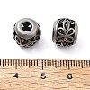 304 Stainless Steel European Beads STAS-V008-47AS-3
