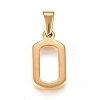 304 Stainless Steel Pendants STAS-L210-05B-G-1