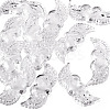 12Pcs Transparent Acrylic Beads TACR-TA0001-77B-3