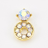 Alloy Rhinestone Cabochons MRMJ-T013-04B-2