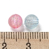 Transparent Acrylic Beads OACR-E041-03-3