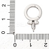304 Stainless Steel Twister Clasps STAS-S187-01P-3