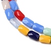 Opaque Glass Beads Strands GLAA-Z018-A-3