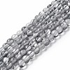 Synthetic Moonstone Beads Strands G-E573-02A-03-2
