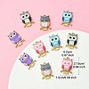 10Pcs 5 Colors Printed Alloy Pendants FIND-YW0004-46A-3