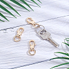 14Pcs Alloy Swivel Lobster Claw Clasps FIND-ME0002-61-4