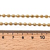 3MM 304 Stainless Steel Ball Chain Necklaces for Women NJEW-B134-09A-G-4