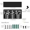 Rectangle Iron Medal Hanger Holder ODIS-WH0052-054-2
