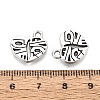 Tibetan Style Alloy Pendants TIBE-T016-02AS-3