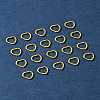 50Pcs Tibetan Style Alloy Bead Frame TIBEB-FS0001-11AG-10