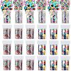PVC Nail Art Glitter Sequins MRMJ-NB0001-08-1