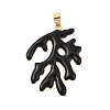Rack Plating Brass Enamel Pendants KK-Z074-12G-2