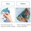 8Pcs 4 Styles Self Adhesive PVC Sticker DIY-WH0311-032-4