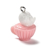 3D Opaque Resin Pendants RESI-G109-01A-2
