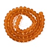 Transparent Glass Beads Strands EGLA-A044-T8mm-MD04-3