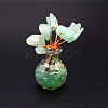 Natural Green Aventurine Chips Tree Decorations PW-WG47813-06-1