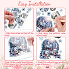 3 Sheets 3 Styles PVC Waterproof Decorative Stickers DIY-WH0404-171-3
