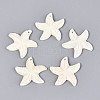 Natural Freshwater Shell Carved Pendants SHEL-N038-34-1