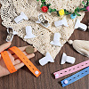3Pcs 3 Colors Polyester Clothes Organizer Elastic Bands FIND-CN0001-68A-3