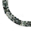 Natural Moss Agate Beads Strands G-A129-3mm-01-4